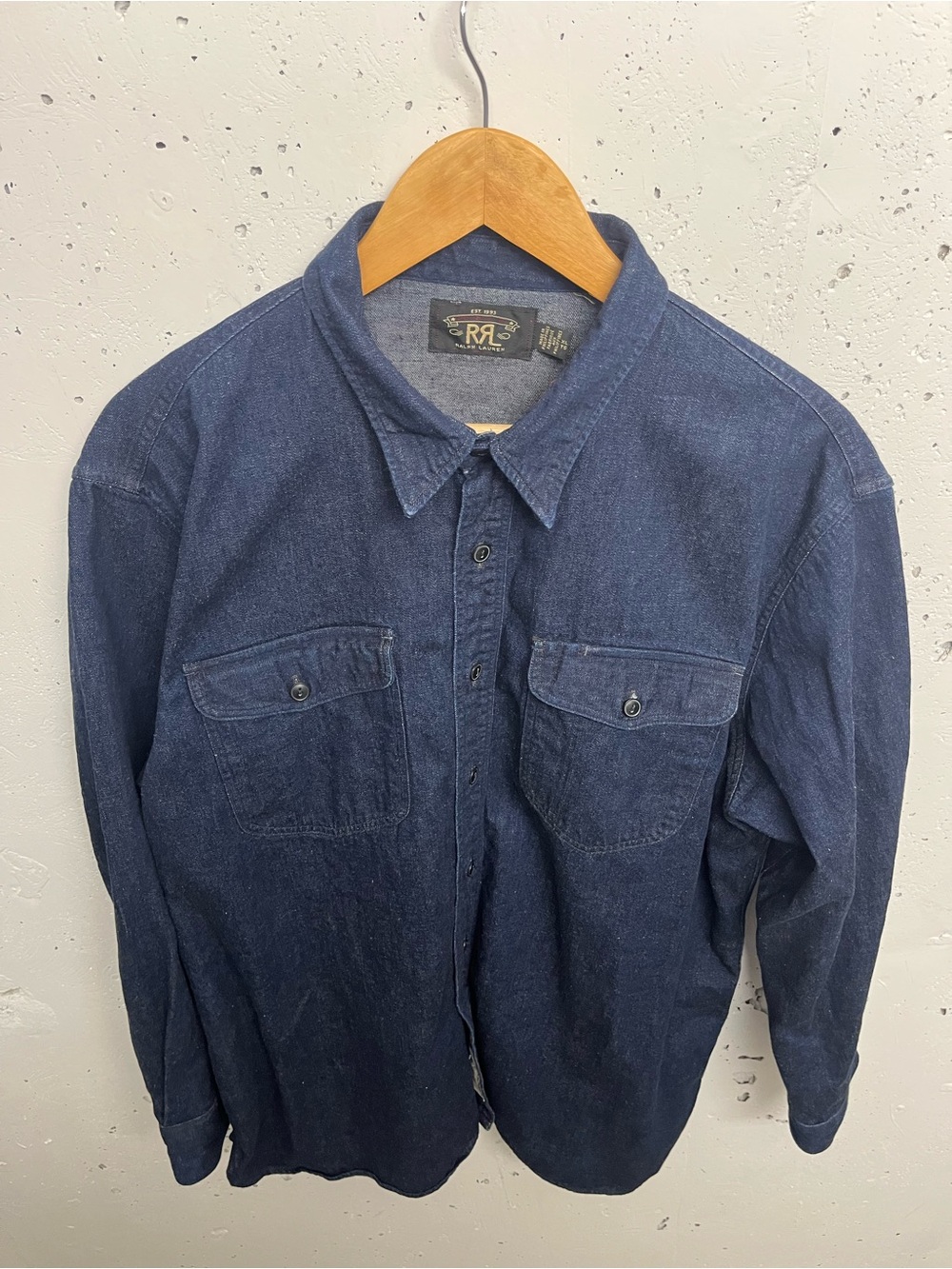 RRL Ralph Lauren denim shirt